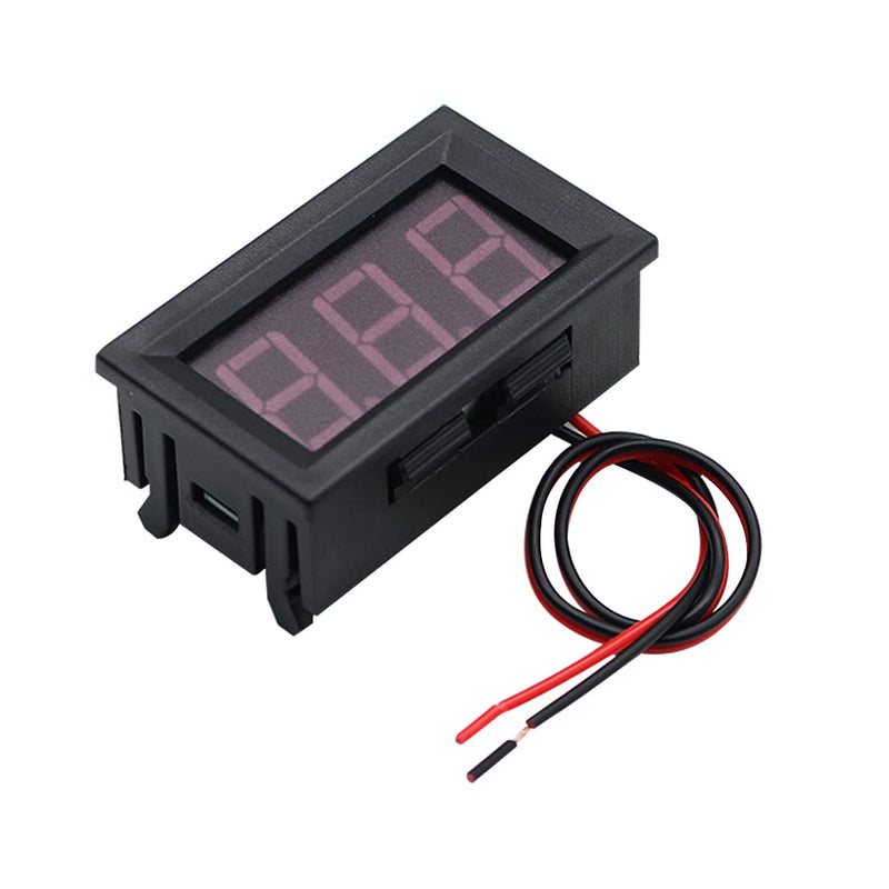 [Australia - AusPower] - YSY 1Pcs AC 70V-500V Mini Digital Voltmeter 2-Wire Blue LED Display Panel Voltage Test Meter (Blue, AC 70-500V) 