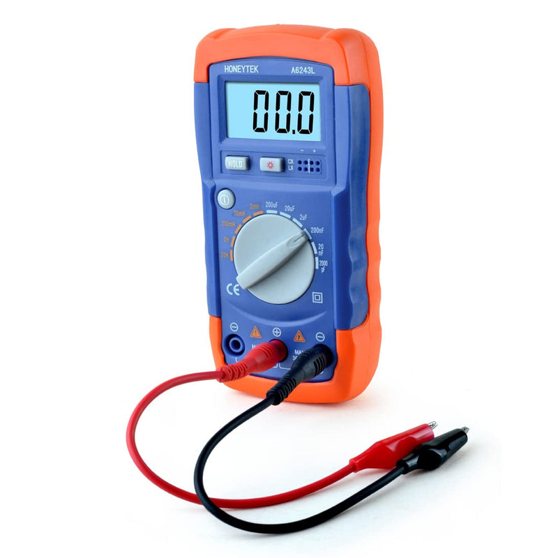 [Australia - AusPower] - HONEYTEK A6243L Digital Inductance Meter Electronic Capacitance Tester Inductance/Capacitor Test Table 