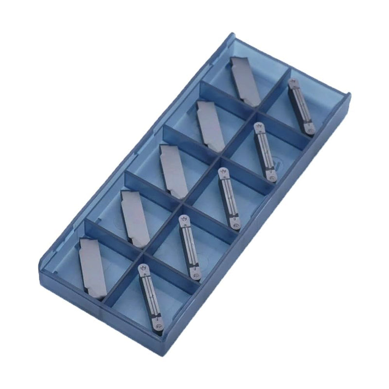Abtellmesser-Wendeplatte MRMN300-M, Hartmetall, PVD-beschichtet, 10 Stück PVD-Beschichtung