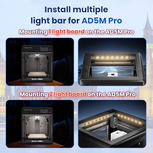 AD5X 3D Printer LED Strip Kit Replacement 3D Printer Acessary