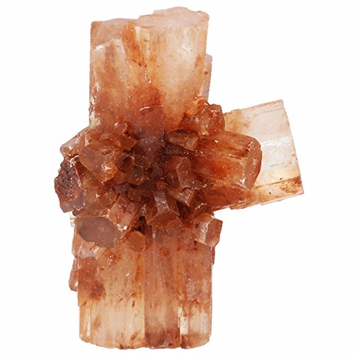 Rockcloud Natural Aragonite Calcite Cluster for Healing Crystal Home Decora