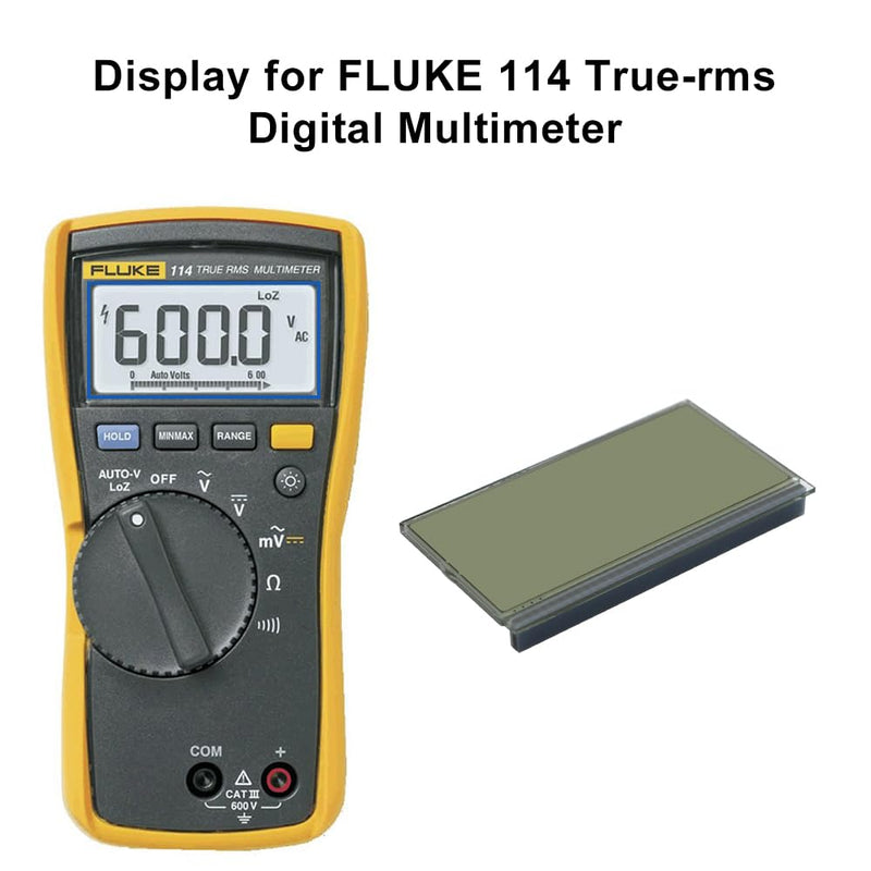 [Australia - AusPower] - Display Replacement for FLUKE 113 114 115 116 117 True-rms Digital Multimeter 