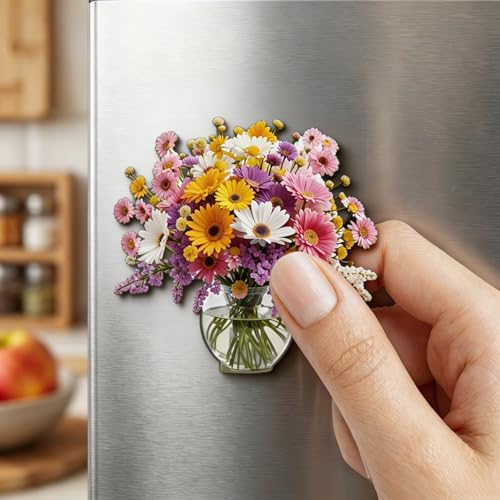 2D Flat Guardian Angel Fridge Magnet, Religious Heart Angel Refrigerator Magnet, Spiritual Decorative Magnet for Fridge Whiteboard Locker
