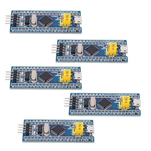 STM32F103C8T6 Minimal, Electronic Component Module Component Module Electronic Component Module System Development Board with Overcharging, Overdischarge, Short Circuit Protection, Mirco Pack of 5