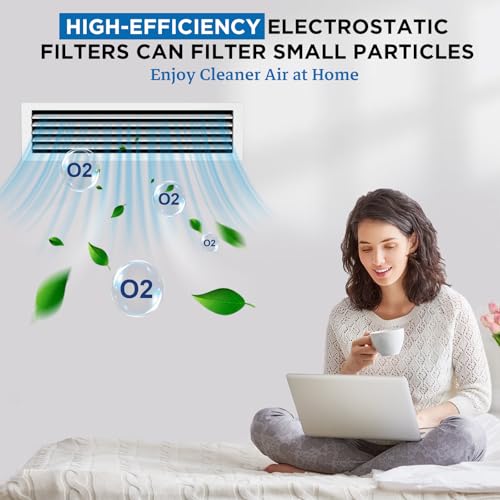 Lisol MERV 8 air vent filters roll, 12 x 140 inch cut-to-fit furnace filter for floor and ceiling grilles