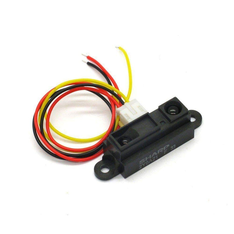 ARCELI GP2Y0A21YK0F Sharp Distance Sensor Analogue Infrared 10-80 cm + Cable Compatible with Arduino