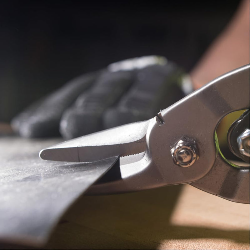 [Australia - AusPower] - Klein Tools 1202S Metal Shears, Aviation Snips, Straight Cut Straight-Cutting 
