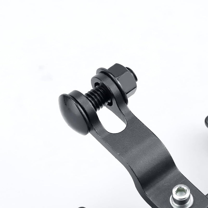 [Australia - AusPower] - 5/16-18 x 1" Black Carriage Bolts with Nuts and Washers Kits (10 Sets), 304 Stainless Steel 18/8, Black Finish, Round Head, Square Neck, Heavy Duty Bolts, Indoor Outdoor Fastening Bolts, Fayeploo 5/16-18 x 1" 