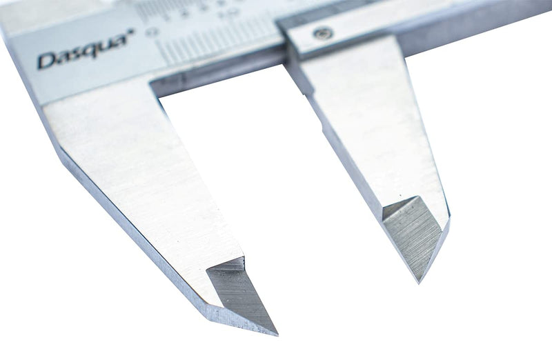 [Australia - AusPower] - Dasqua 1490-7005 0-150Mm / 0-6" Stainless Steel Vernier Caliper with Fine Adjust 