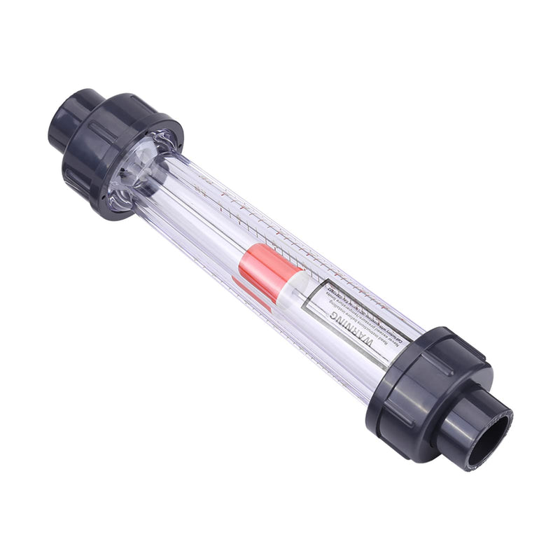 [Australia - AusPower] - Peak Flow Meter Rotameters Plastic Plastic Tube Type Adult 100 1000L H Water Flow Meter Flowmeter Lzs 15 