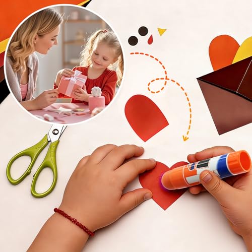 JTJEI 3-piece precision tips for Elmer's 7g glue sticks, adhesive dispenser accessories