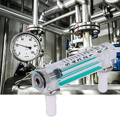 Flowmeter, Air Flow Meter 1~5LPM Oxygen Carbon Dioxide Measuring Flow Meter