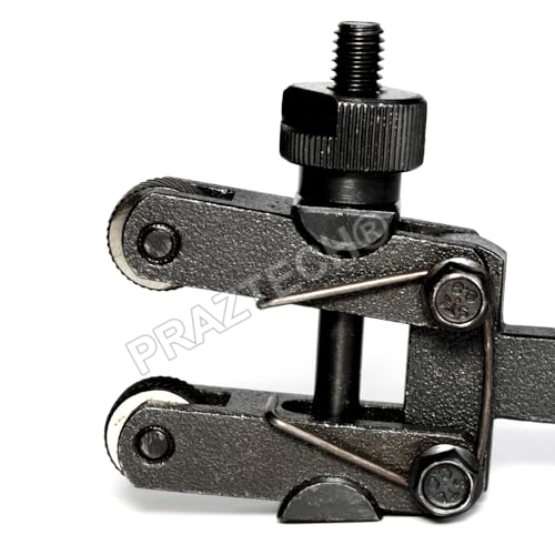 Knurling Tool 3-25 mm Capacity Spring Loaded Action Clamp | 5/8'' (16mm) Square Shank for Small & Medium Sized Lathe | Diamond Pattern DIY Lathe Accessories