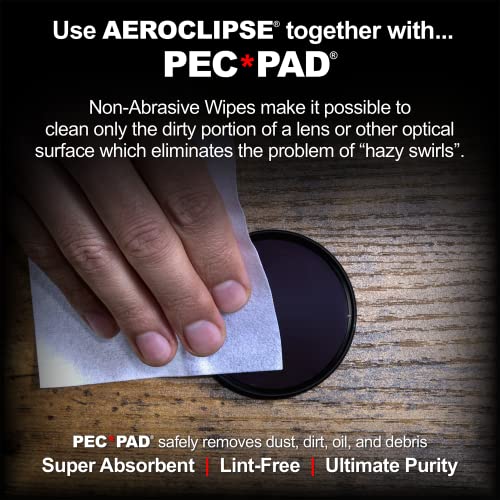 Aeroclipse Optic Cleaning Fluid - Non-Flammable Camera Lens Cleaner and Digital Sensor Cleaning Solution for Coated Lenses, Telescope, Projector and Other Optical Products - Dropper Tip (15ml) - 0.5oz Aeroclipse