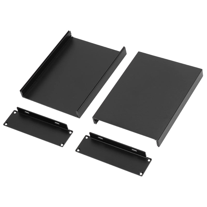 Project Aluminum Box, Aluminum Housing, Aluminum Housing Electronics, PCB Board Housing Black - 3.9 x 3 x 1.4 Inches (LWH) 100*76*35mm