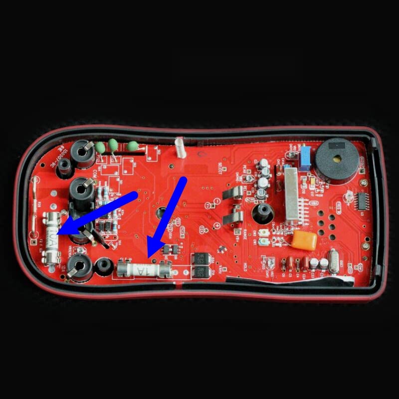 [Australia - AusPower] - 4PCS UNI-T Multimeter Ceramic Fuse 10A 250V and 1A 250V for ut61a ut61b ut61c ut61d ut61e Digital multimeter 10A 1A Multimeter Fuse 