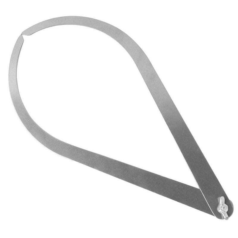[Australia - AusPower] - Clay Caliper Tool, 10 inch Bent Leg Stainless Steel Caliper Ceramic Measuring Pottery Tool for Carving Shaping Clay Sculpture Modeling 