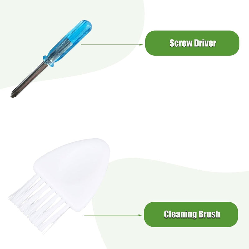 [Australia - AusPower] - LOVECO Replacement Accessories Kit for iRobot Roomba 600 Series 694 692 690 680 660 665 651 650 614 & 500 Series 595 585 564,6 Filter,6 Side Brush,3 Pairs Bristle and Flexible Beater Brush 3+6+6 