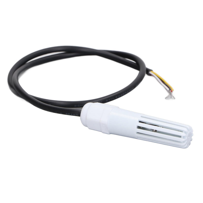 [Australia - AusPower] - Air Temperature and Humidity Sensor DC12 Transmitter 49 cm Supply Wire Temperature Humidity Transmitter for Modbus RTU Temperature Sensors 