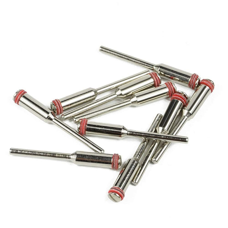 [Australia - AusPower] - 10pcs 2.35mm/3mm Shank Mandrel Spindle Shaft Wheel for Dremel Cutting Disc Holder Rotary Tool 