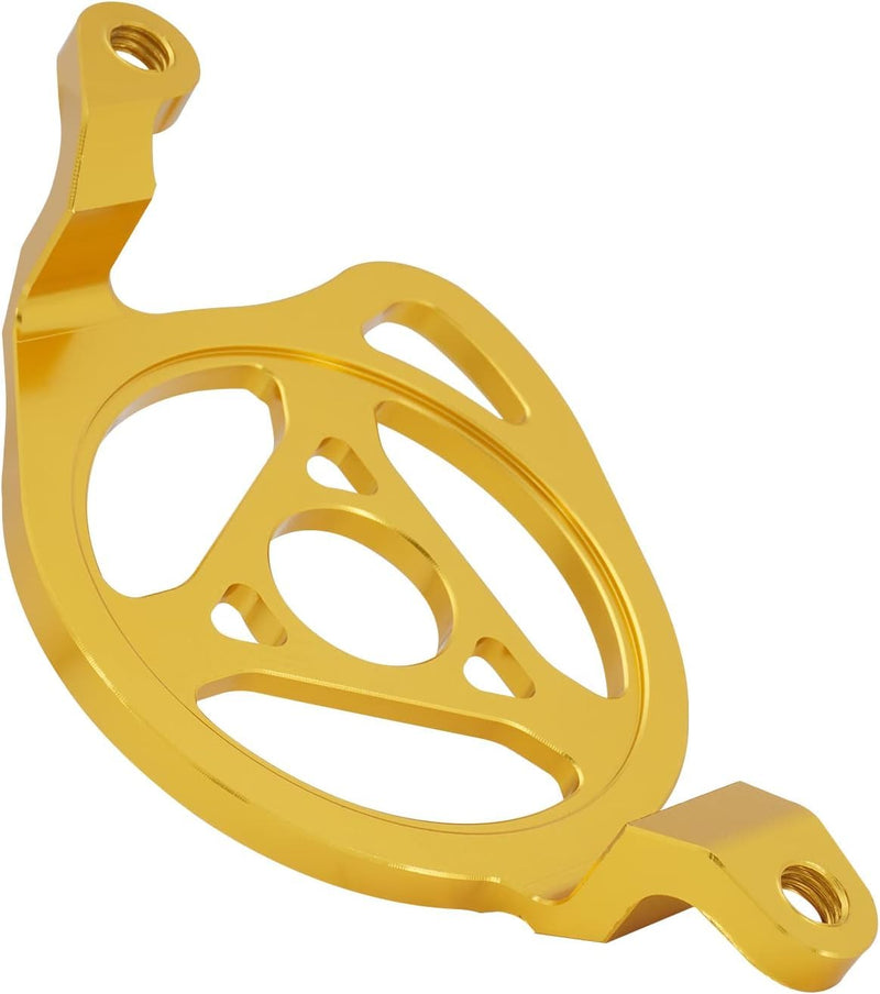 JFG RACING Engine Case Saver Cover for Surron,Pulley Guard for Dirt Bike Sur Ron Light Bee X and S/X160/X260/L1E-Gold gold