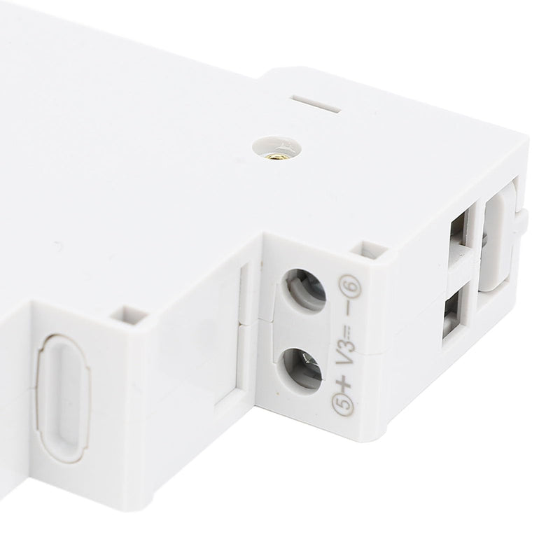[Australia - AusPower] - DIN Rail Voltmeter LCD Digital Display Isolated Triple Way Modular Voltage Meter DC 11 to 310V Easy to Inllustion 