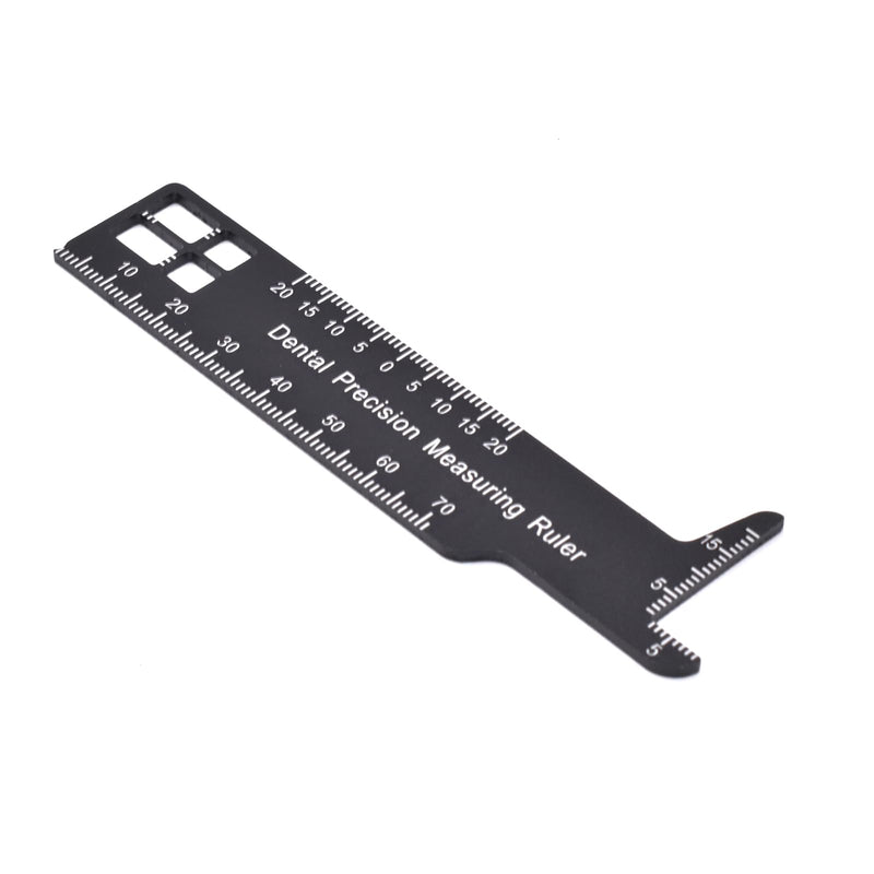 Angzhili 1 Piece Dental Precision Measuring Ruler,Span Measure,Dental Measuring Scale Tools