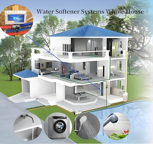 SWEthSU electronic water descaler for whole-house hard water conditioning and limescale reduction