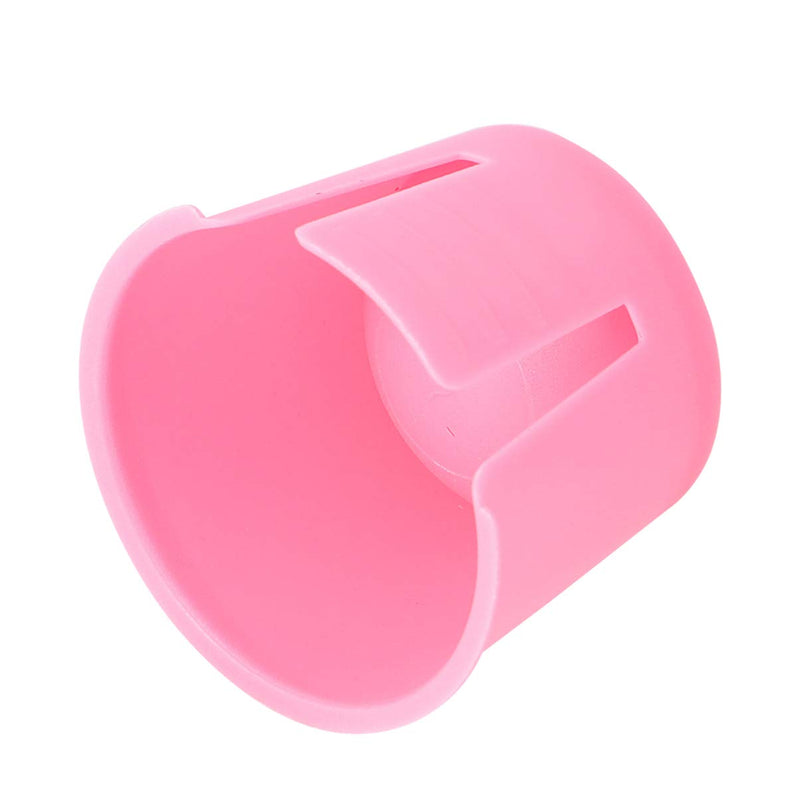 [Australia - AusPower] - ARTIBETTER 50pcs Plastic Dappen Dish Disposable Mixing Bowls Small Plaster Cup Container for Dental Nails Acrylic Tattoo Red 