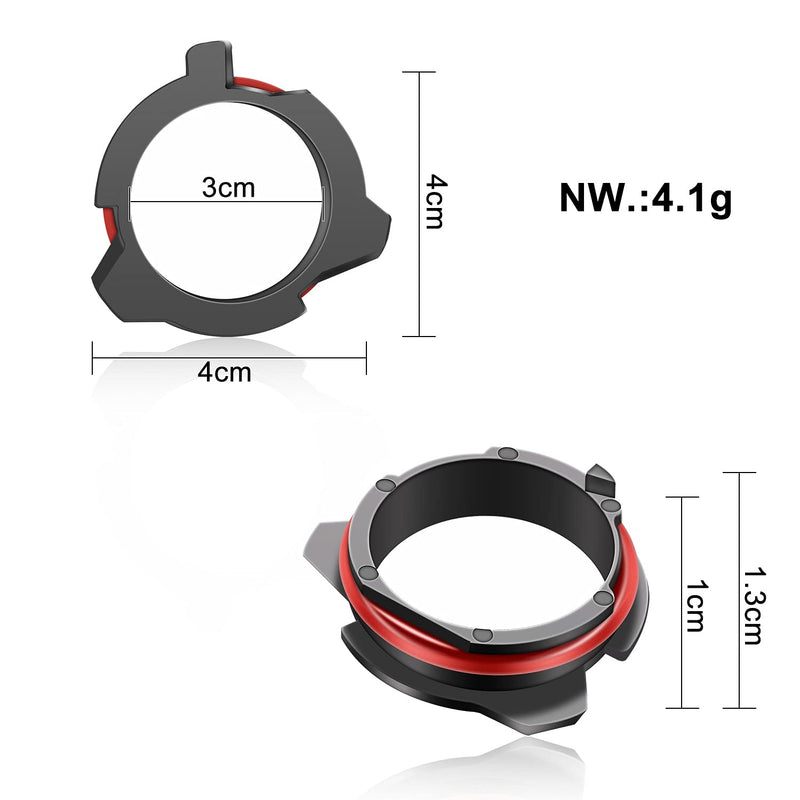 WinPower H7 LED Lamp Base Clips Adapter Holder Mount LED Lamp Holder Conversion Accessories for E39 E60 E61 F10 F11 F07 F85 G30 G31 G38 etc. 2 Pieces For BMW E39/E60/E61/F10/F11/F07/F85/G30/G31/G38