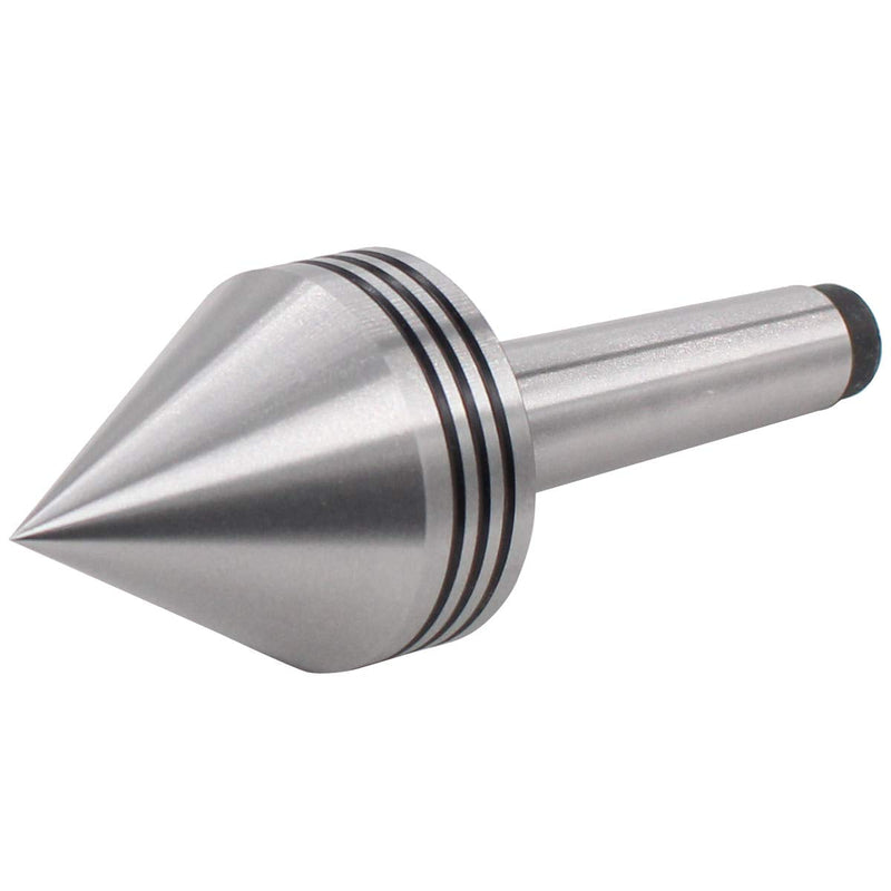 ApplianPar Woodworking Tapered Turn Center 60 Degree Point MT2 Taper Heavy Duty Live Tailstock Center