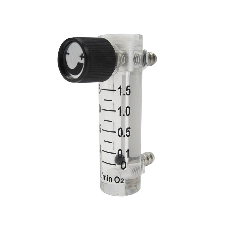 [Australia - AusPower] - Oxygen Flow Meter 0.1-1.5LPM Flowmeter for Fluid Filtration System Oxygen Air Flowmeter Gas Regulator Acylic Flow Meter with Control Valve for Oxygen/Air/Gas 