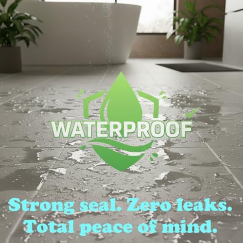 Waterproof Dark Gray Grout Reviver Ready Mixed 13.4oz/380g FAST DRYING EXTRA VOLUME Waterproof Grout Repair Kit Dark Grey Tile Grout for Patio, Shower, Bathroom, Window Quick Drying Gap Filler