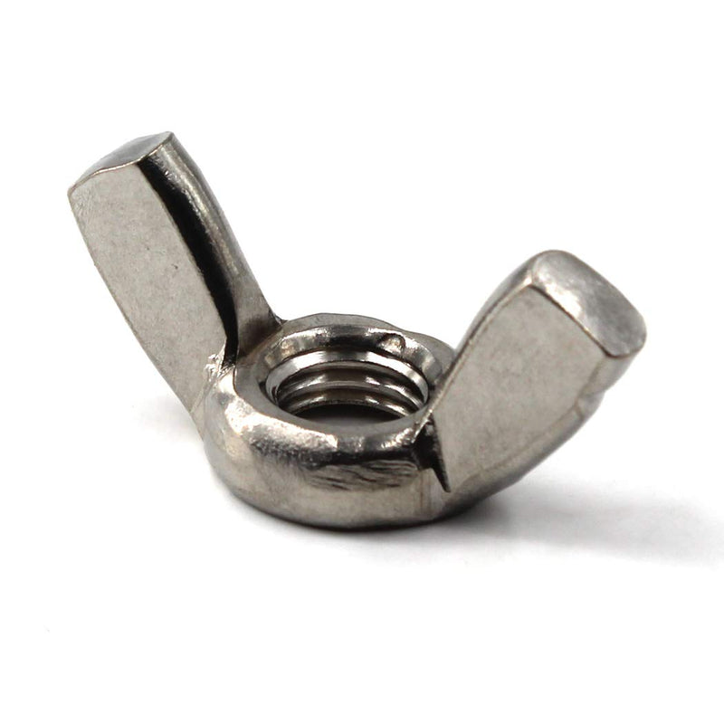 [Australia - AusPower] - M3(1/8")304 Stainless Steel Butterfly Wing Nut Set DIN315 Hand Twist Tighten Hardware Nut Fasteners Parts(20PCS) M3 