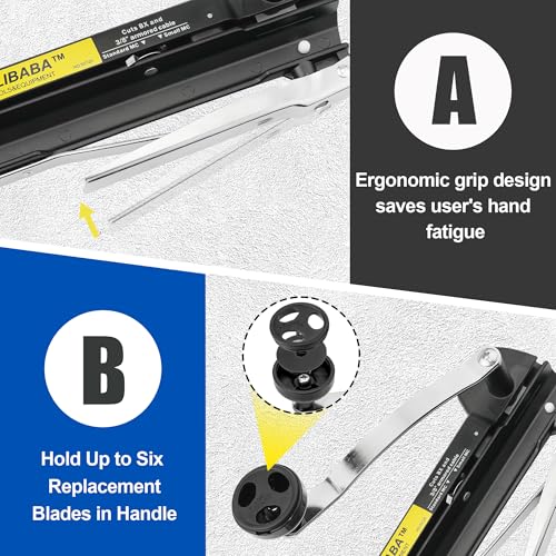 Blibaba MC cable cutter for cutting 3/16 to 3/8 inch BX, MC, AC, and Greenfield cable