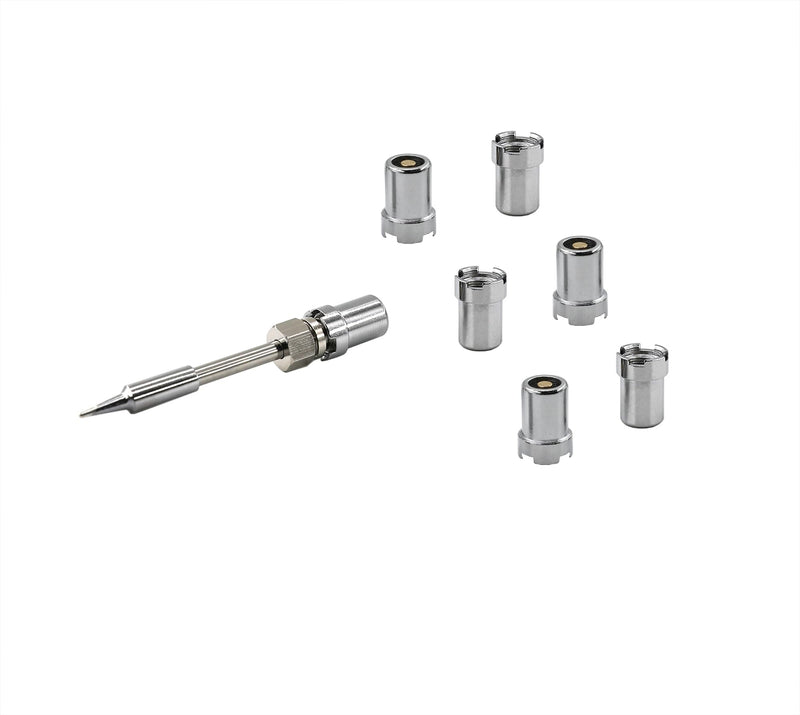 [Australia - AusPower] - Thread Adapter, Thread Screw Converter, Adapter Connector Suitable for Connecting Soldering Irons for Circuit Board Repair (12) 