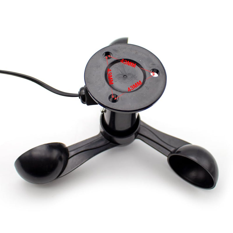 [Australia - AusPower] - Toplionace Anemograph Tower Crane Anemometer, Wind Speed Indicator, Wind Direction Indicator, Wind Speed Sensor, Measuring Wine Anemoscope (A) A 