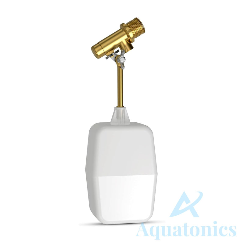 [Australia - AusPower] - 3/8" Water Float Valve – Heavy-Duty 125 PSI Water Level Controller - Easy Wingnut Adjustment Float Valve – Adjustable Flow (2.25 GPM) for In-Ground Pools & Auto-Fill Systems 
