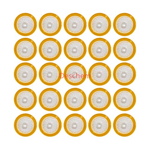 Deschem 33mm 0.45um hydrophilic PTFE syringe filter, 100-piece box