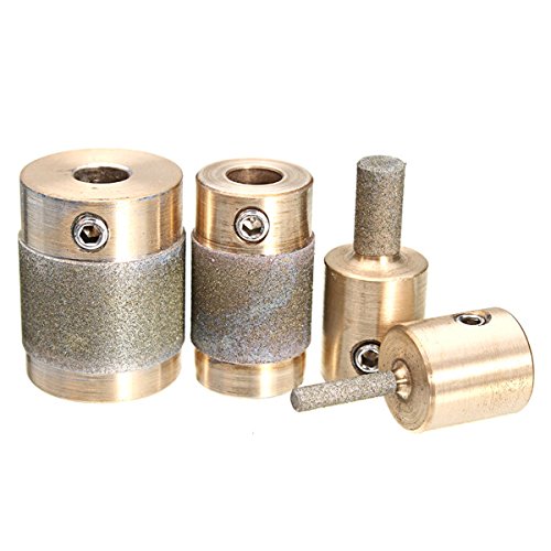 EsportsMJJ 4-Piece Sanding Bits Set Mcb18 Mcb14 Mcb1 Mcb34 Grinding Head for Grinding Machine