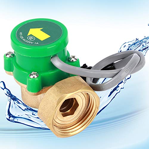 [Australia - AusPower] - HT 120 Water Pump Flow Sensor Switch AC 220V 0.5A G1"-3/4" Thread for Shower Low Water Pressure Solar Heater Water Circulation 