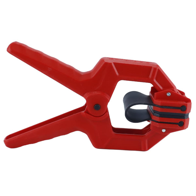 Spring Clamps Plastic Woodworking Clamp Type G with Rubber Band 50mm Carpenter's Clamp for Shelving Cabinet Edges Plywood Edging Lamination
