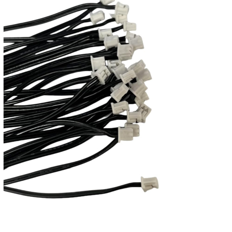 [Australia - AusPower] - 10Pcs NTC Thermistor Epoxy Probe MF52D 103F3950 10K ohm 3950B 1% Length 55mm 2.17 Inch Temperature Sensor with SH1.25 2Pin Terminal 
