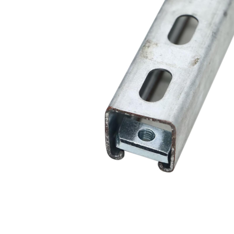 [Australia - AusPower] - Strut Channel Nuts, 3/8"-16 No Spring Thickened Nuts with Zinc Plated, without Spring Nuts Use On Channel Struts (10 Pack) (3/8"-16) 3/8-16 Without/No Spring 