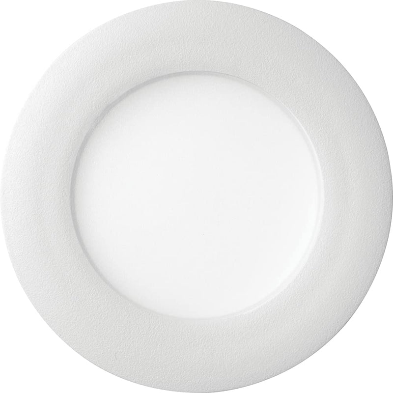 Juno WF4 SWW5 90CRI MW M6 Round Baffle LED Downlight, 120 Volts, 2700K/3000K/3500K/4000K/5000K, Triac Dimming, 4-Inch Ultra-Thin, Matte White (Pack of 2) 4-Inch (Pack of 2)