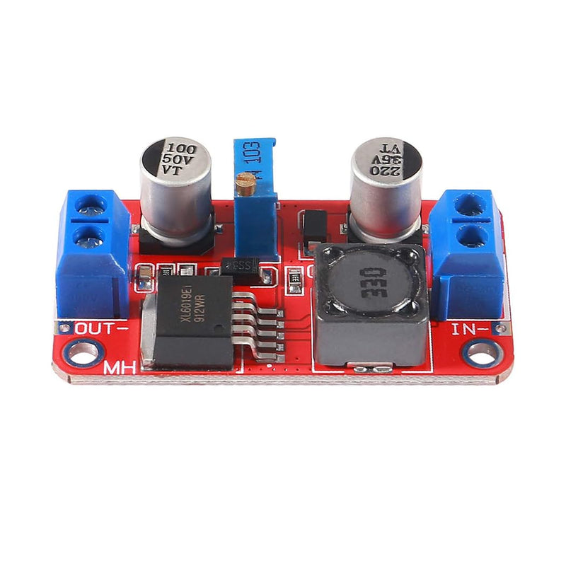 Hailege 3pcs XL6019 (XL6009 Upgraded) DC-DC Step Up Boost Power Module Adjustable Output 5V 12V 24V
