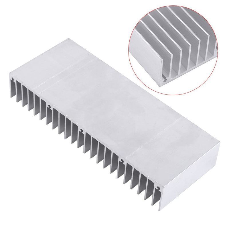 [Australia - AusPower] - 1 piece aluminium heat sink/cooling fins, heat sink heat sink set, 24 teeth, 150 mm heatsink, 150 x 59 x 25 mm 