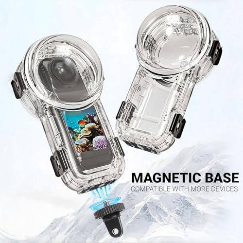 Insta 360 X5 Invisible Dive Case, Waterproof Up to 60M (197ft)