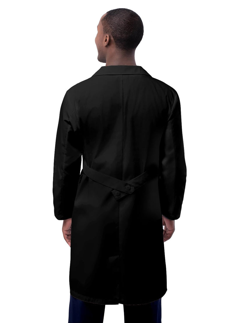 Adar Universal Unisex Lab Coats - Classic 39" Lab Coat 44 Black