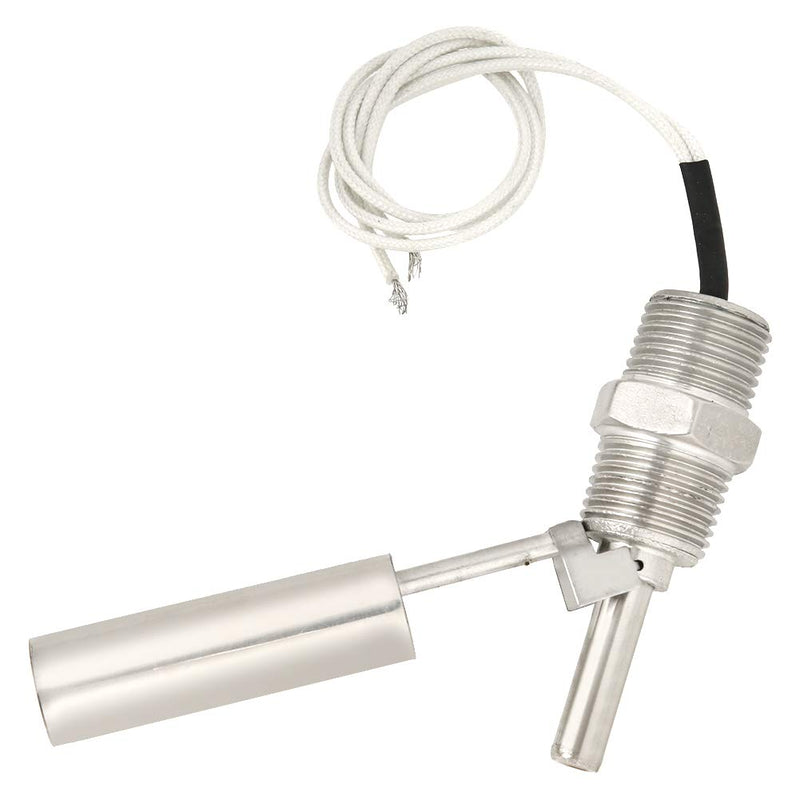 [Australia - AusPower] - Liquid Water Level Sensor, 304 Stainless Steel Switch 1/2NPT Male Thread DC0-110V Side Mounted Liquid Water Level Sensor Switch for Aquariums Fish Hydroponics Pool 